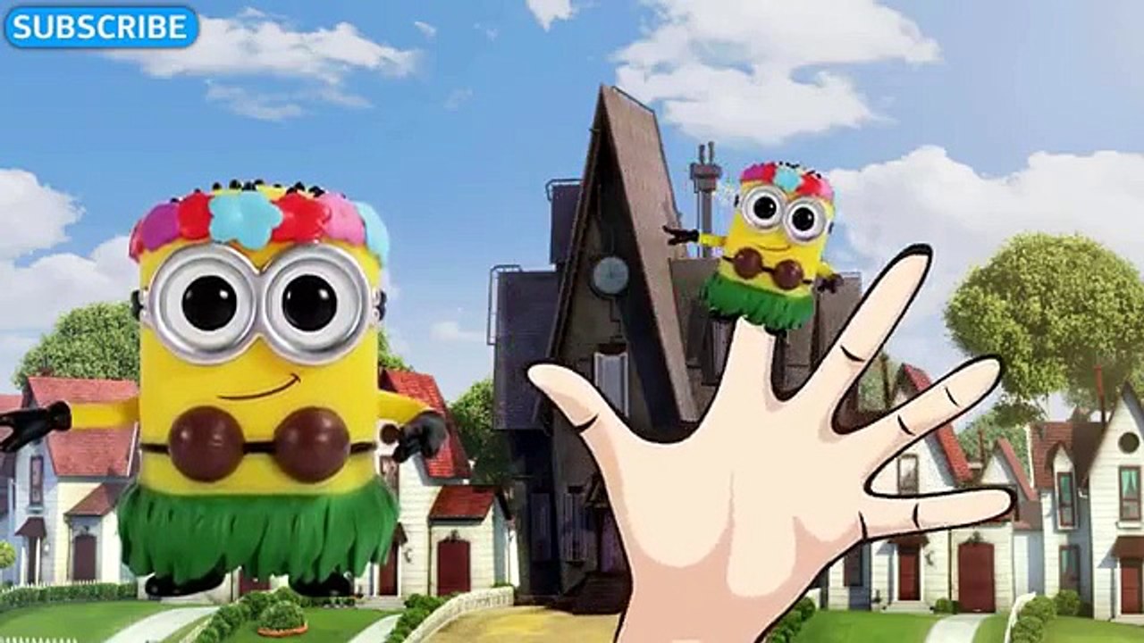 DADDY FINGER SONG MINIONS TOYS TOYS VIDEOS FOR KIDS Finger Family Song