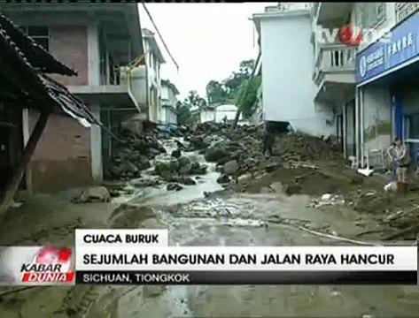 7 Orang Tewas dalam Bencana Banjir dan Longsor di China