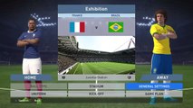 Pro Evolution Soccer 2016 DEMO France Vs. Brazil Super Star level (PS4)