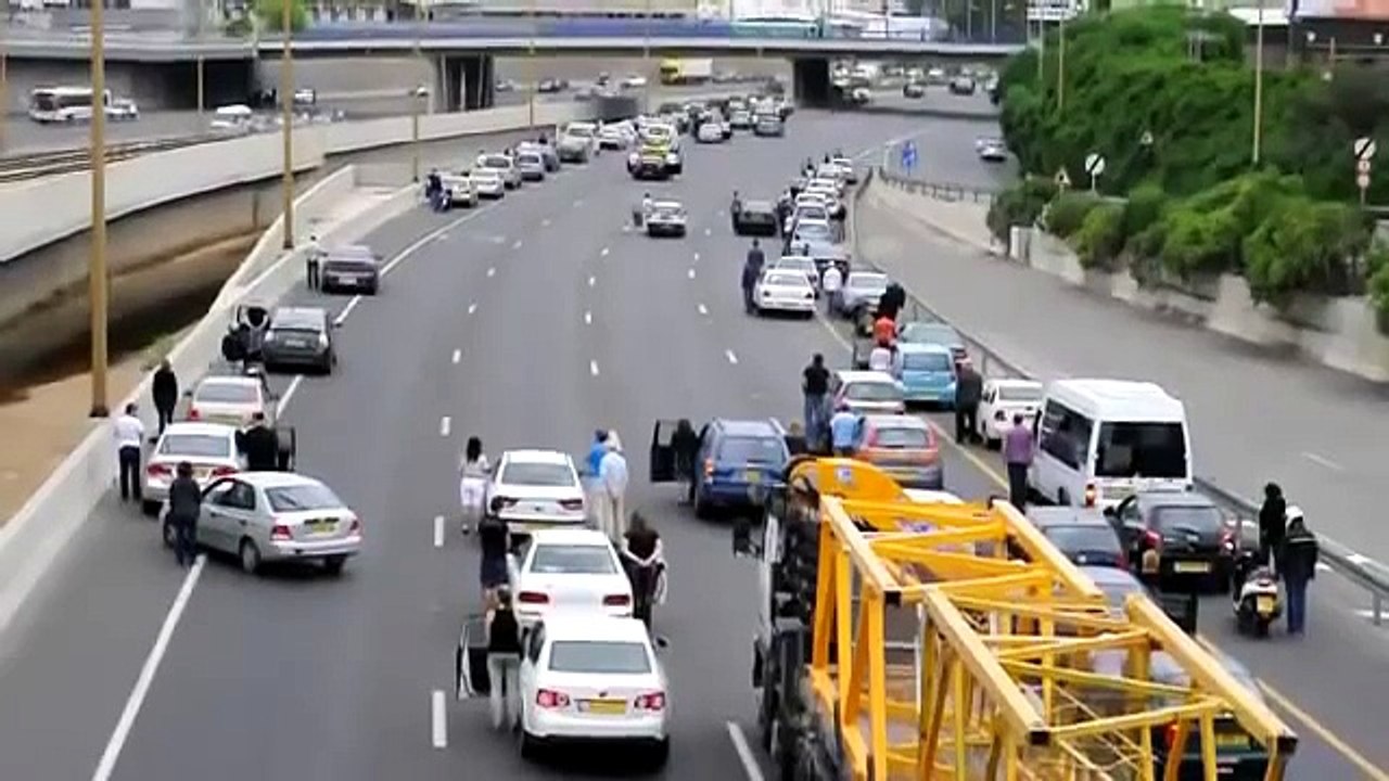 Traffic Flash Mob USA/Флешмоб авто(Strangeworlds.at.ua)