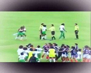 Fútbol femenino acabó en increíble pelea entre jugadoras