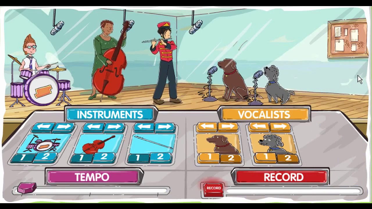 Martha Speaks Make The Band Cartoon Animation PBS Kids Game Play Walkthrough [Full Episode