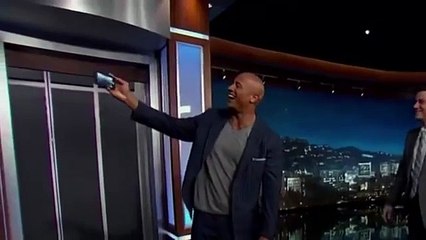 Dwayne Johnson on Jimmy Kimmel - 4/1/2015 - Full Interview