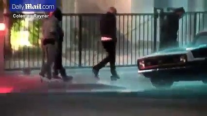 @justinbieber Filming What Do You Mean? Music video in Hollywood (August 19) 2015