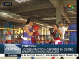 Venezuela trabaja para alejar a sus jóvenes de la violencia