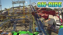 Crazy Coaster On-ride (HD POV) RCS Midway Orange County Fair