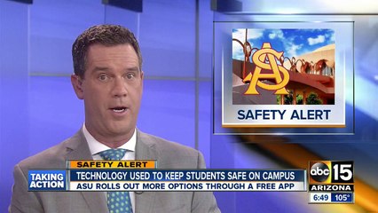 Technology used to keep students safe on campus