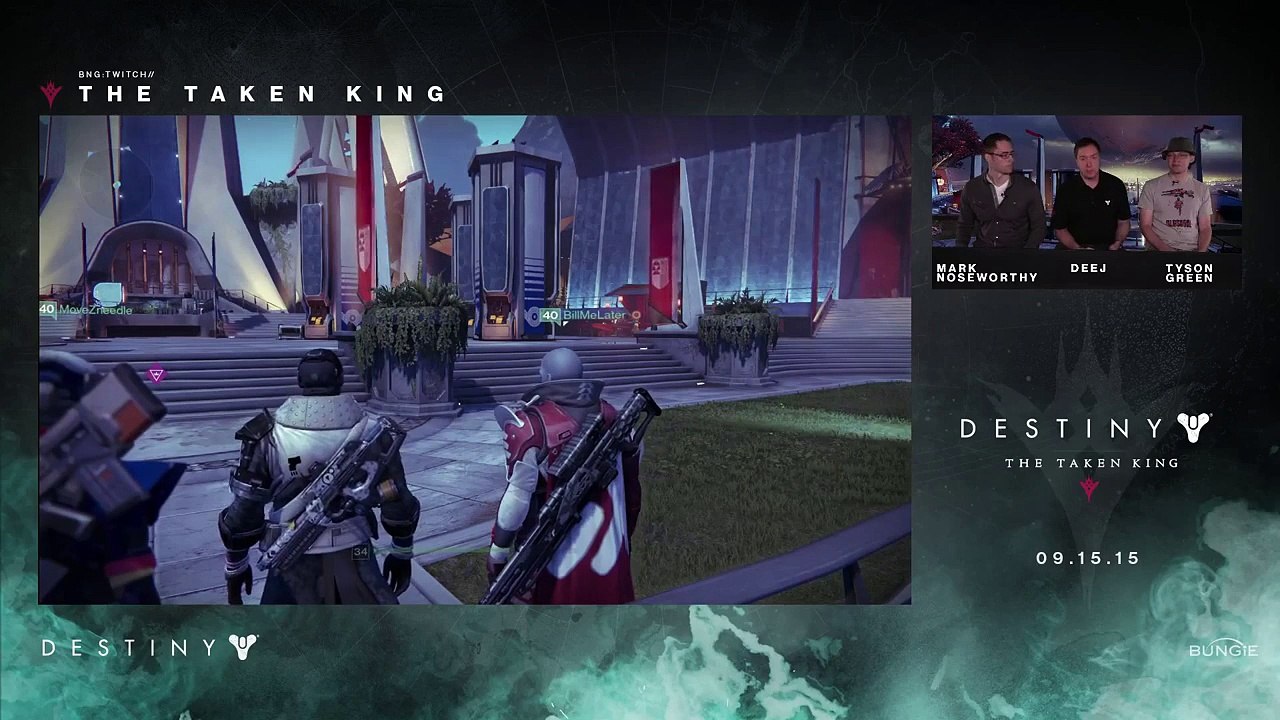 Destiny Year Two Reveal Stream The Taken King Reveal Stream 8/19/2015