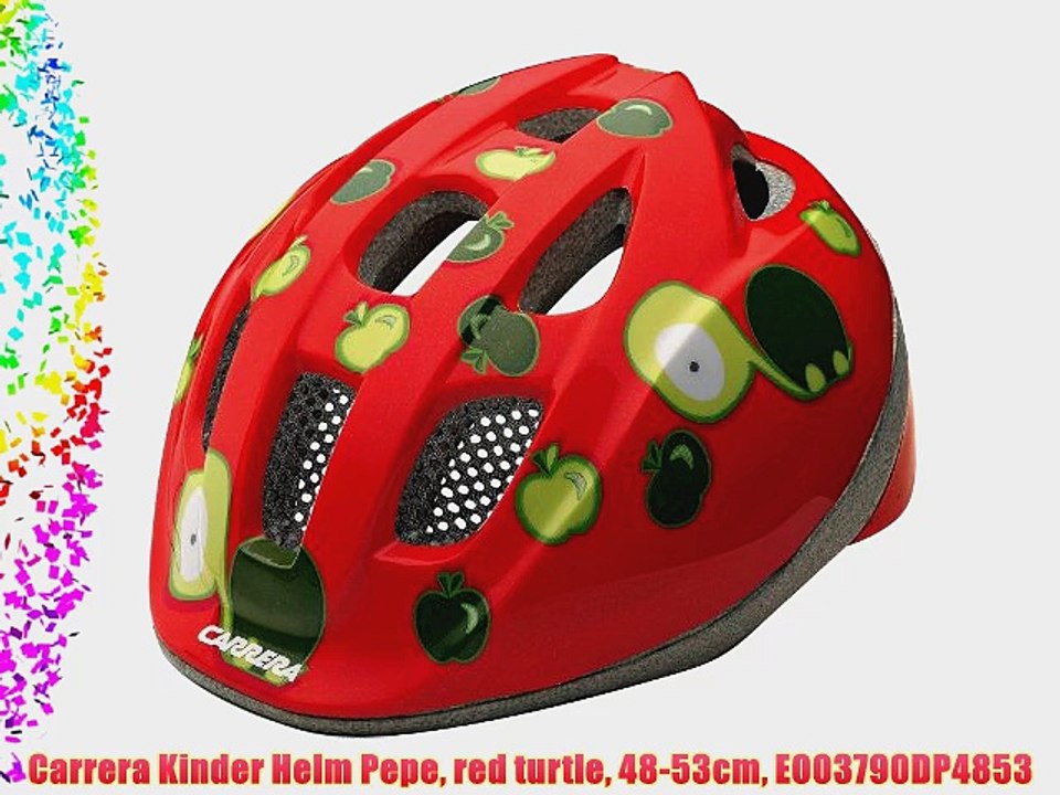 Carrera Kinder Helm Pepe red turtle 48-53cm E003790DP4853