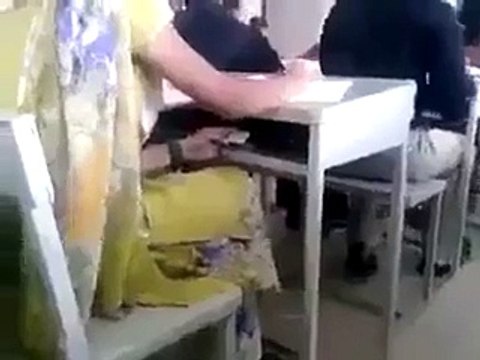 Girl caught red handed Cheating in Exams