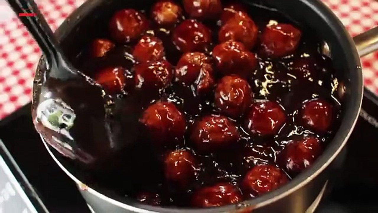 BBQ & Grape Jelly Meatballs