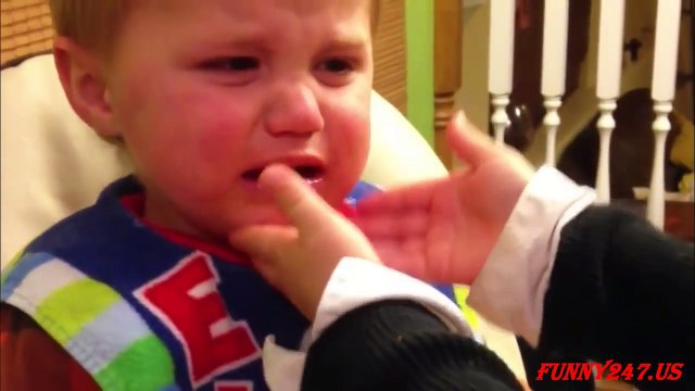 Cute Baby cries when mom sings ► Funny Child Channel