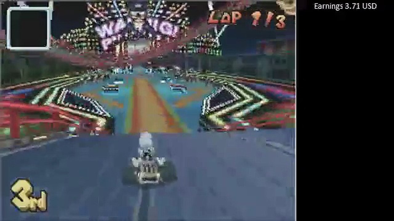 Mario Kart DS  3 dollars so far TECHNO MUSIC (REPLAY) (2015-08-20 07:04:23 - 2015-08-20 08:01:05)