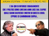 Adriano Celentano - Ti fai del male con SOTTOTITOLI (Movimento 5 Stelle) Beppe Grillo  CONDIVIDETE !