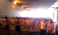 SUD Steaua in drum spre stadion 10.05.2013! Alaturi de fratii nostri!