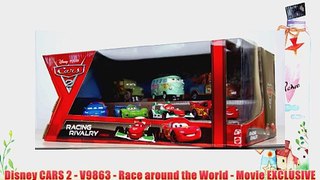 Disney CARS 2 - V9863 - Race around the World - Movie EXCLUSIVE - Racing Rivalry 7-Pack - 1:55