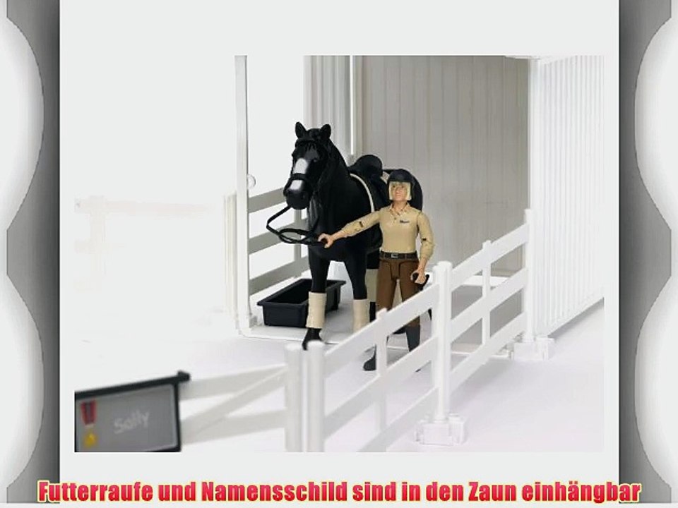 Bruder 62521 - Kleiner Reiterhof mit Reiterin und Zubeh?r