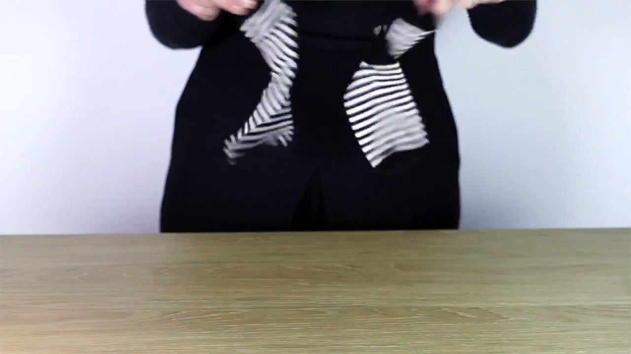 How to fold socks the Marie Kondo way video Dailymotion