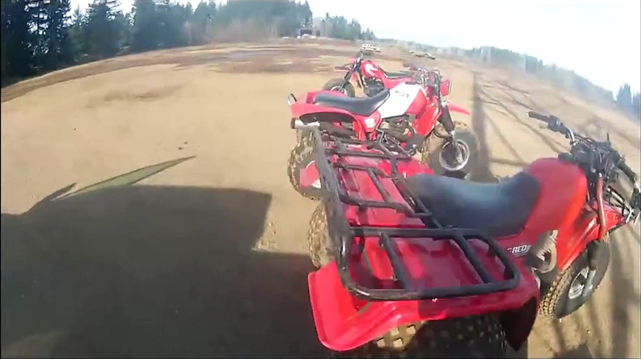 200x vs 250es big red vs 250sx all 1985 drag race in hd