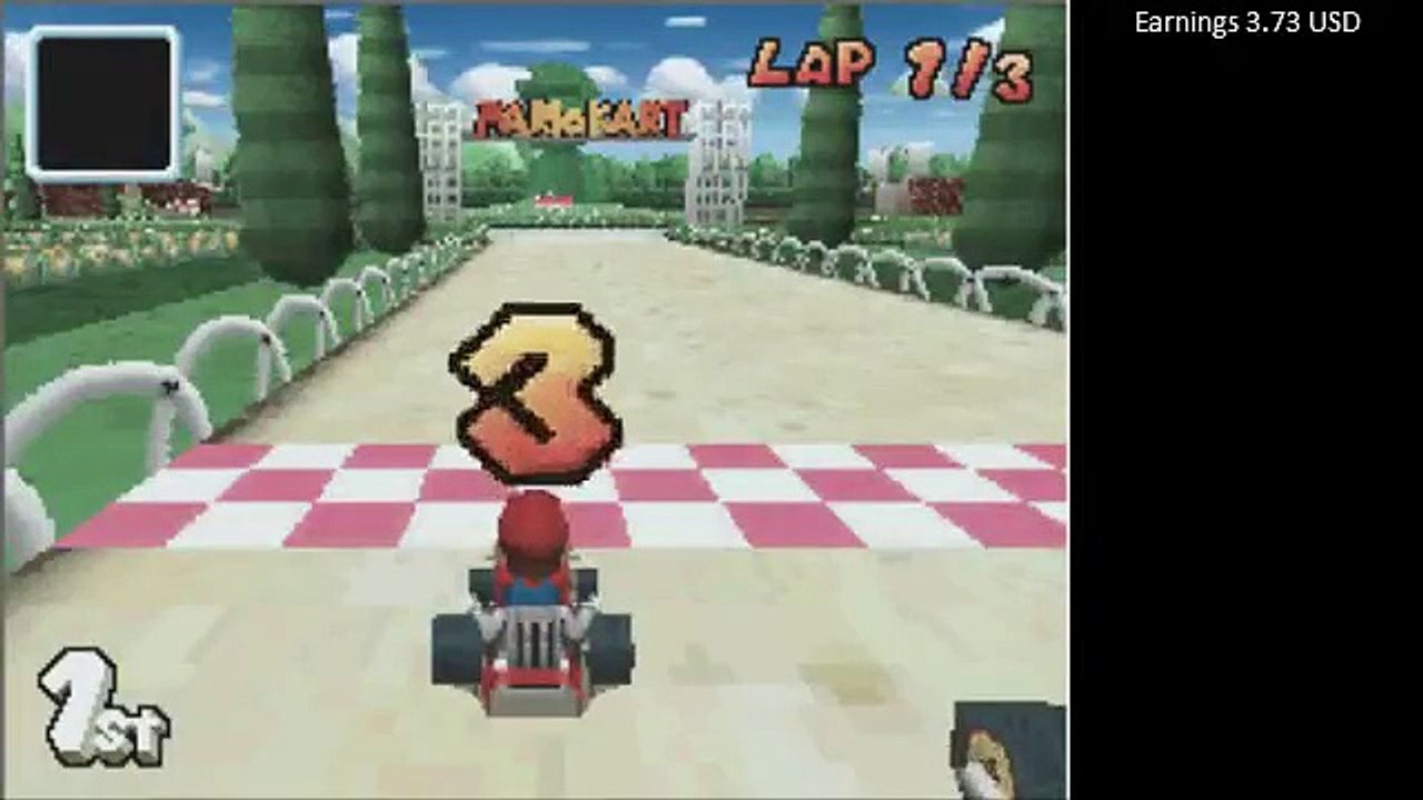 Mario Kart DS  3 dollars so far TECHNO MUSIC (REPLAY) (2015-08-20 07:40:34 - 2015-08-20 08:01:07)