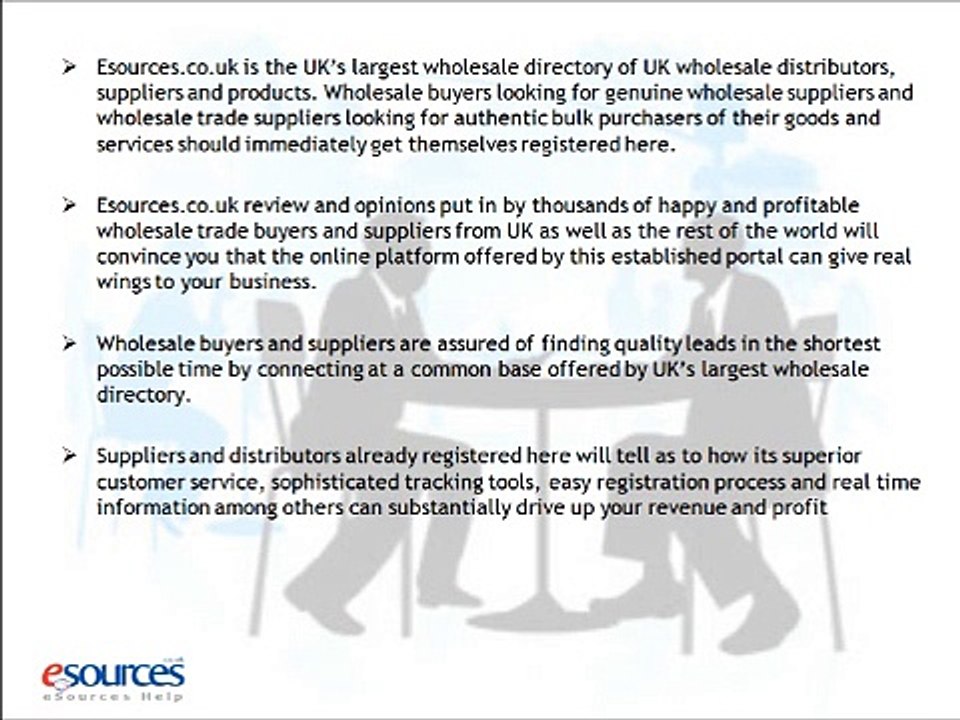 Esources.co uk can Give you a Distinctive Edge in the Marketplace