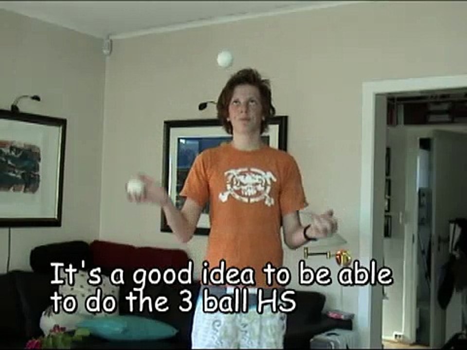 Juggling Stein Tutorial - 4 Ball Half Shower