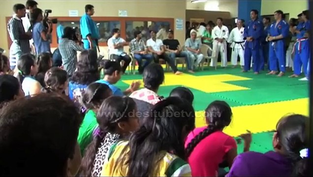'BROTHERS': Akshay Kumar, Jacqueline Fernandez and Sidharth Malhotra at graduation day ceremony of womens self defense center
