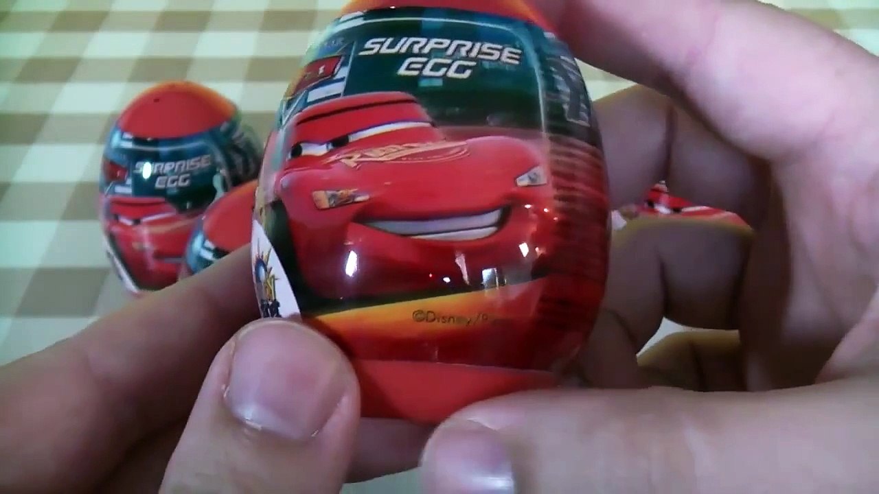 5 Disney Pixar Cars Surprise Eggs Opening KIDS and FUN TOYS Surprises video Dailymotion
