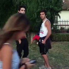 When you see someone attractive in public...