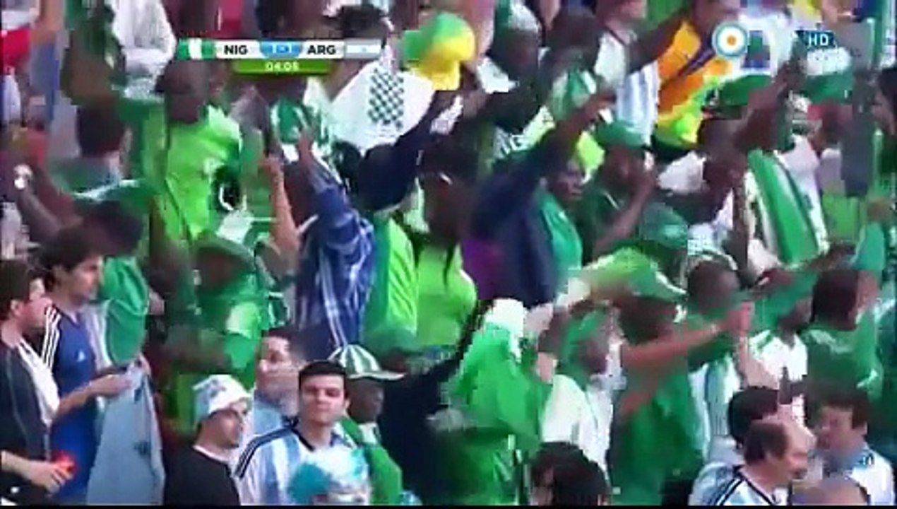 Argentina 3 Nigeria 2 Mundial Brasil 2014   TV Publica