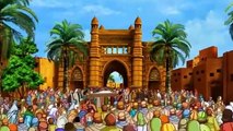 Miracles of Jesus - Raising the Widows Son ( Animated kids Bible cartoon story in English )