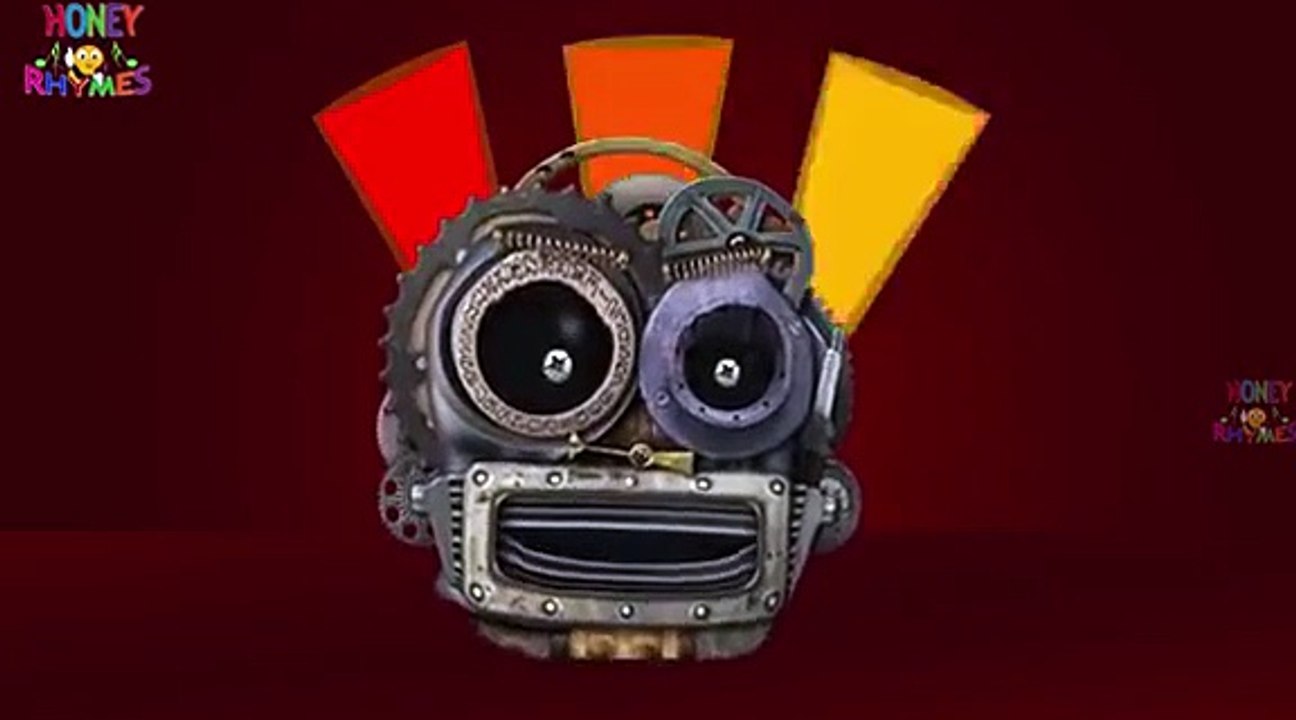 Robot Children Songs - 3D Animation Incy Wincy Spider Children English Kids Nursery Rhymes & Songs