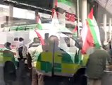 Viva Palestina Convoy Arriving in Istanbul, Turkey