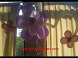 Decoracion con globos para boda