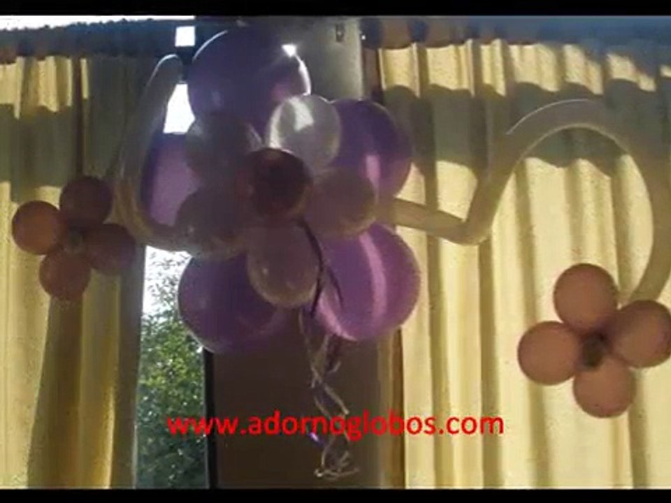 Decoracion con globos para boda