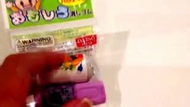 6 Japanese erasers & a devil head band & Japanese food