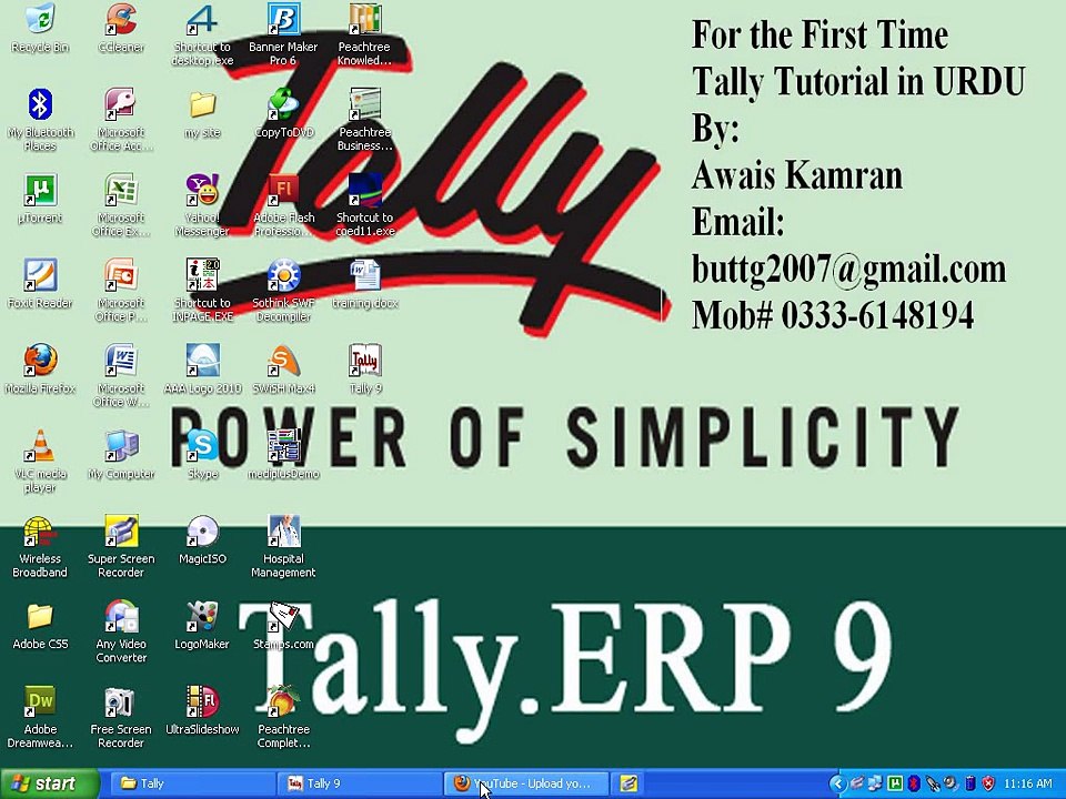 Tally course in Urdu 23/32 how to record leadure payments