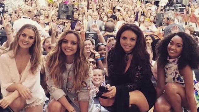 Little Mix's Perrie Edwards Puts On A Brave Face In New York