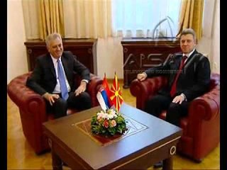 Me ftesë të Ivanovit, Nikoliq në Shkup sjell nacionalizëm