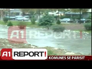 Përmbytjet, rrugët më problematike në Tiranë