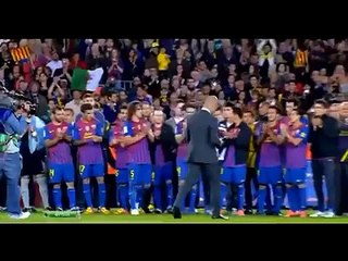 وداع بيب غوارديولا مدرب برشلونة