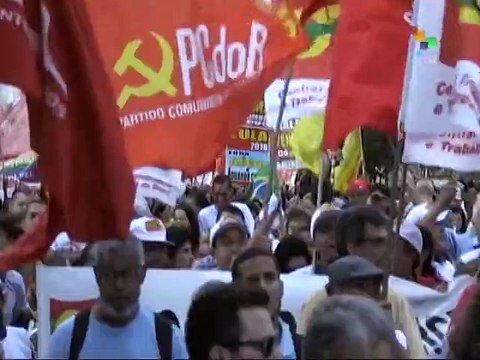 Brazil: Hundreds of Thousands Rally Behind Rousseff
