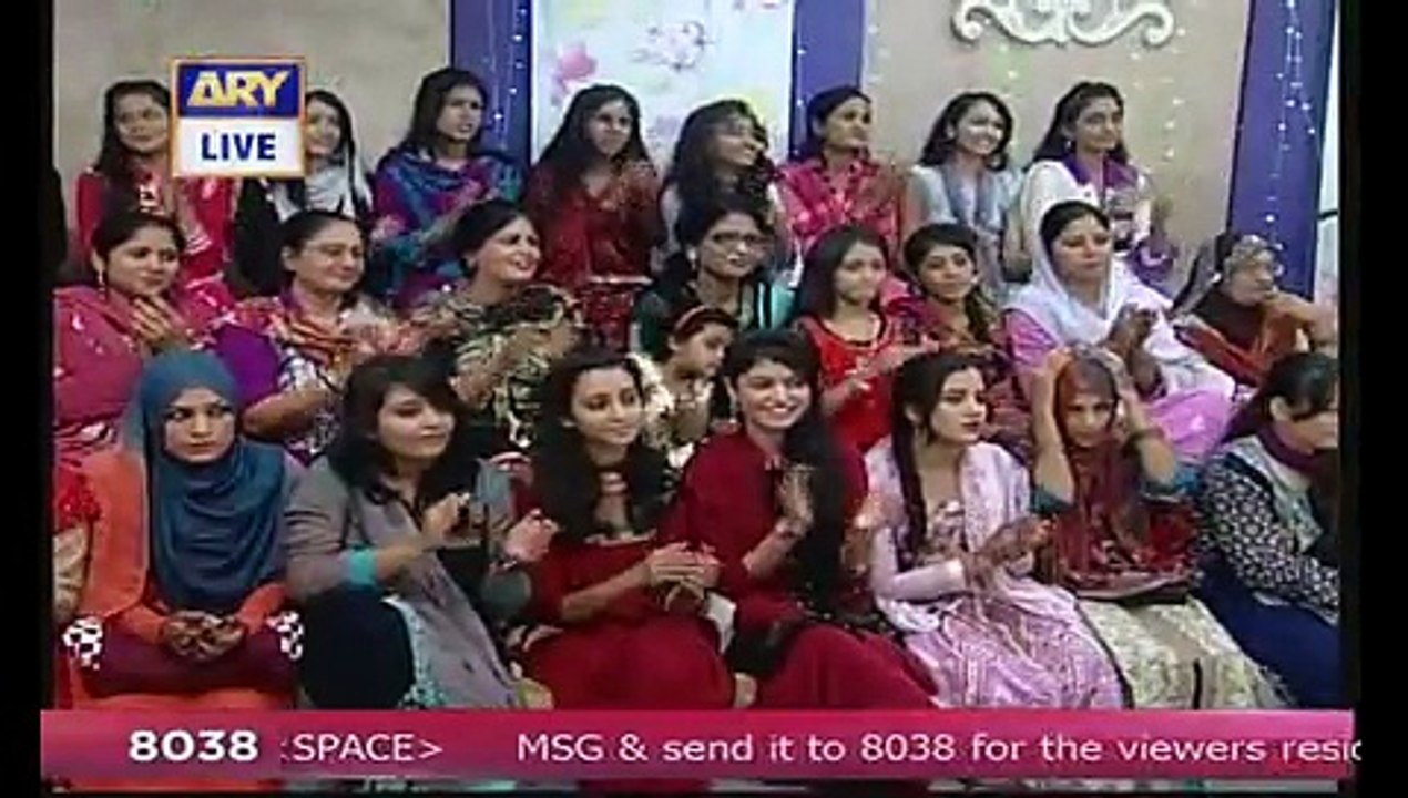 Good Morning Pakistan With Nida Yasir on ARY Digital Part 5 - 20th August 2015