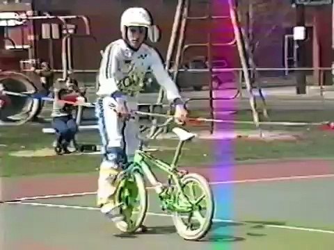 Old School BMX bike stunts Columbus Ohio 1986 AFA