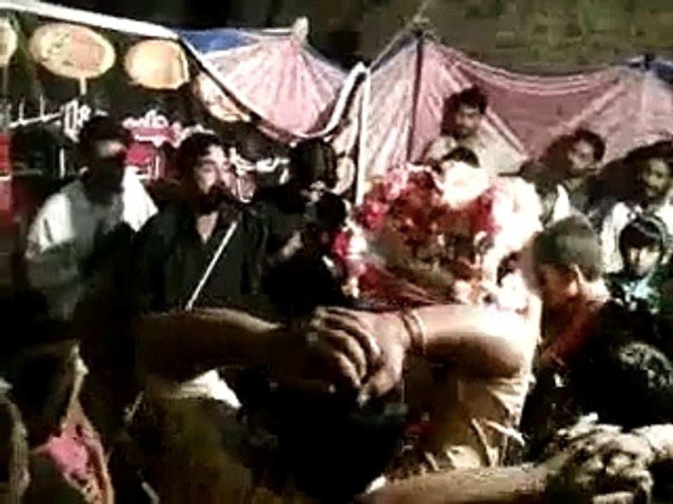 zakir syed imran haider naqvi of kang shahadat shahzada ali akber with baqar naqvi