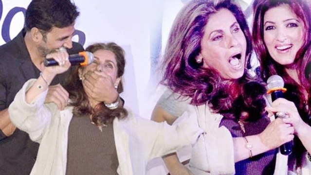 Akshay Kumar & Dimple Kapadia’s MADNESS @ Twinkle Khanna’s Book Launch
