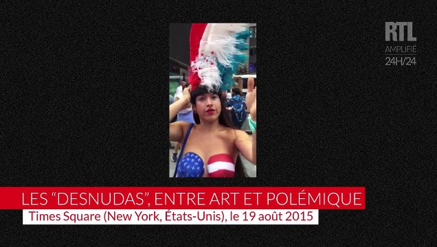 Ces femmes qui paradent nues à Times Square créent la polémique