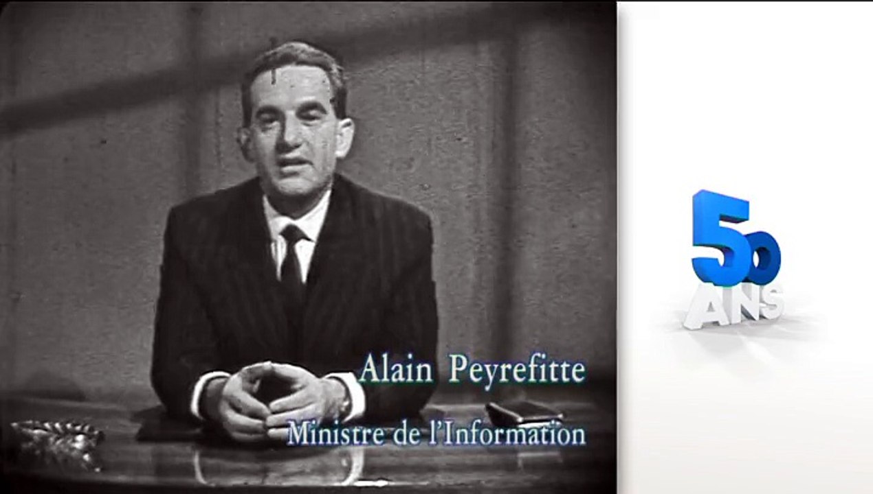 Alain Peyrefitte : création de la television regionale en Champagne-Ardenne