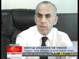 ndotja akustike, pipero