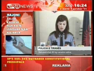 policia e tiranes sekuestrohen droge
